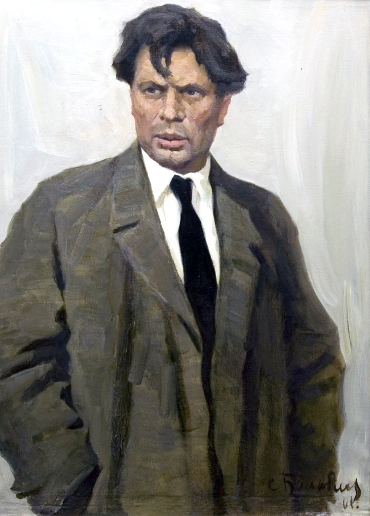 Балаболкин Семен Алексеевич (1916-1989) Портрет конструктора Р.Е. Алексеева. 1961 г.