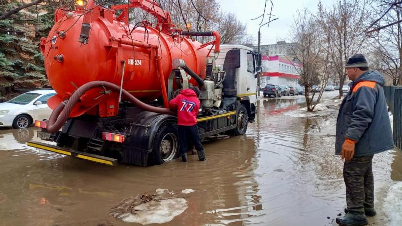 Откачка улиц